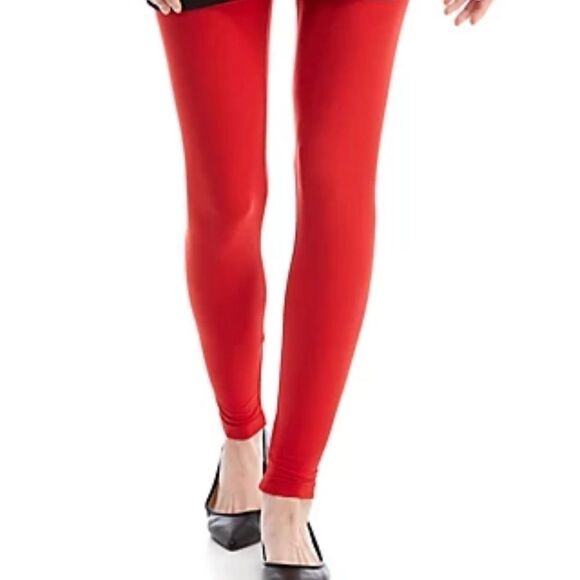 Red leggings size small, Christmas “Merry Wear”Collection - Picture 2 of 9